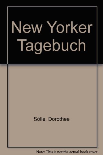 Stock image for New Yorker Tagebuch for sale by medimops