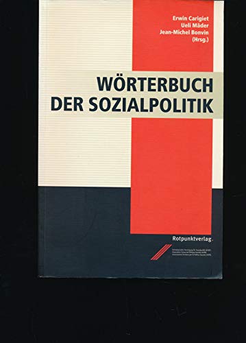 9783858692535: Wrterbuch der Sozialpolitik