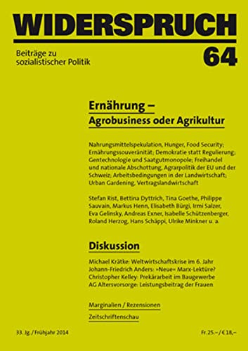 Stock image for Widerspruch 64: Beitrge zur sozialistischen Politik for sale by medimops