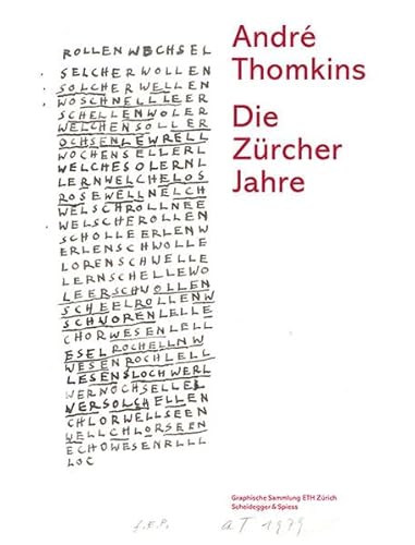 Stock image for Andre Thomkins: Die Zrcher Jahre for sale by Mullen Books, ABAA