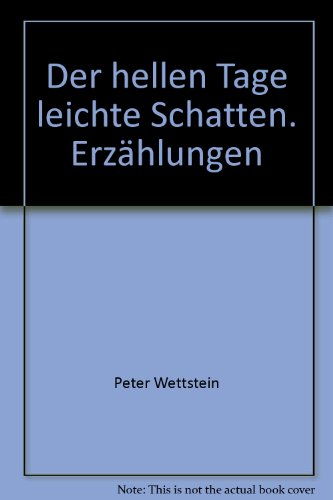 Der hellen Tage leichte Schatten. Erzählungen. Illustriert von Walter Abry,