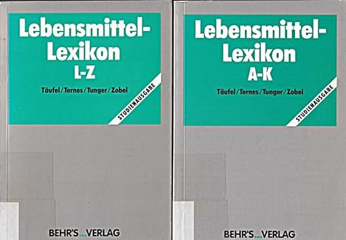 Stock image for Lebensmittel-Lexikon for sale by Buchpark