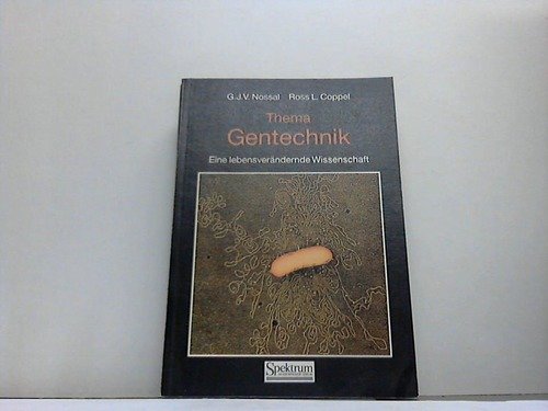 Stock image for GENTECHNIK for sale by Versandantiquariat Felix Mcke