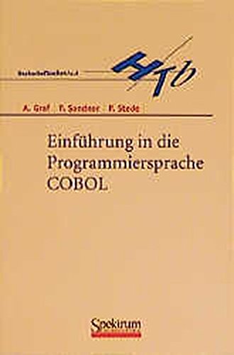 Stock image for Einfhrung in die Programmiersprache COBOL for sale by medimops