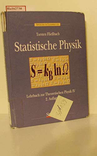 9783860256046: Statistische Physik 3-411-16071-3 (German Edition)