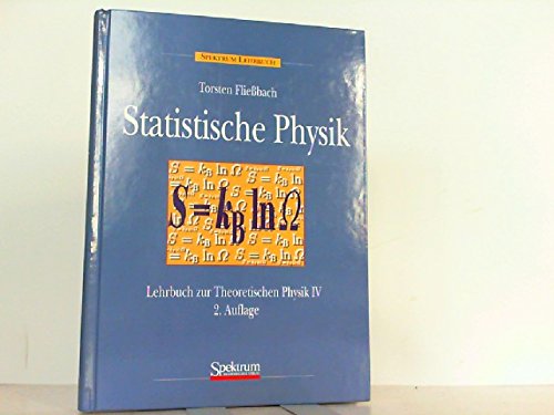 Imagen de archivo de Statistische Physik Lehrbuch Zur Theoretischen Physik IV a la venta por Antiquariat VinoLibros