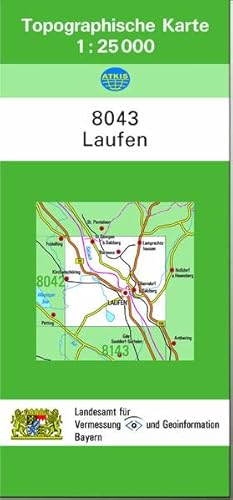 Laufen 1 : 25 000 (Sheet map)