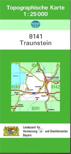9783860380680: Traunstein 1 : 25 000