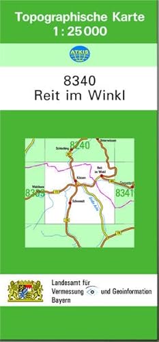 Reit im Winkl 1 : 25 000 (Sheet map)