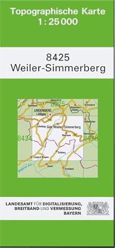 9783860382844: Weiler-Simmerberg 1 : 25 000