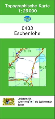 9783860383001: Eschenlohe 1 : 25 000