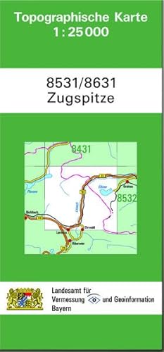 9783860383162: Zugspitze 1 : 25 000