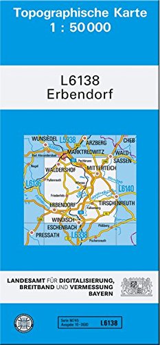 9783860384060: Erbendorf 1 : 50 000