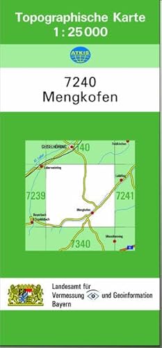 9783860385234: Mengkofen 1 : 25 000