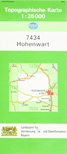 9783860385418: Hohenwart 1 : 25 000