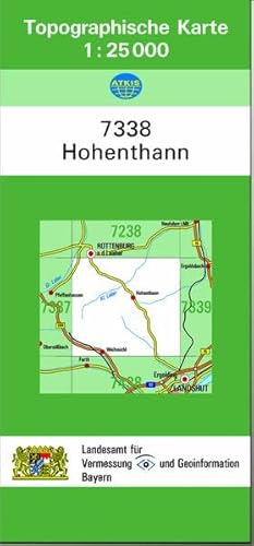 9783860385791: Hohenthann 1 : 25 000