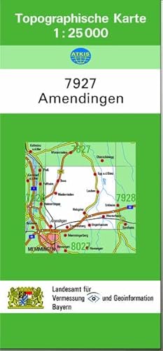 9783860385890: Amendingen 1 : 25 000