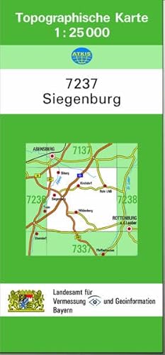 9783860386286: Siegenburg 1 : 25 000