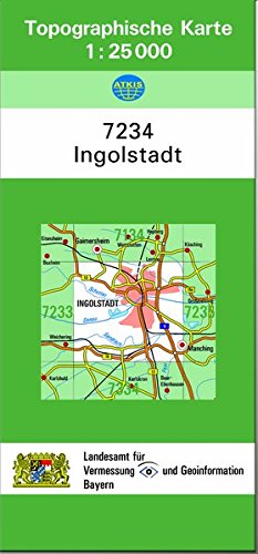 9783860386392: Ingolstadt 1 : 25 000