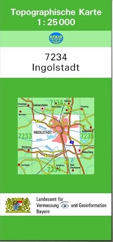 9783860386392: Ingolstadt 1 : 25 000