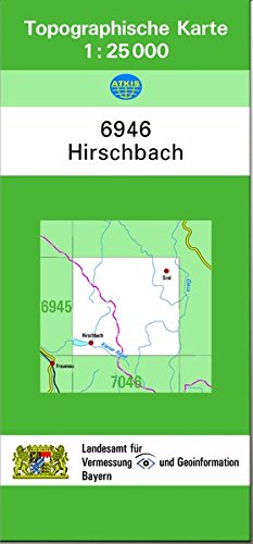 9783860386477: Hirschbach 1 : 25 000
