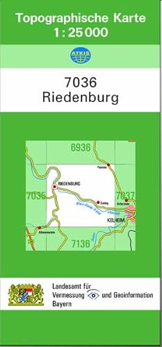 9783860386569: Riedenburg 1 : 25 000