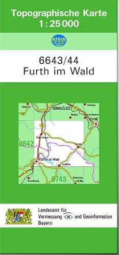 9783860386880: Furth im Wald 1 : 25 000