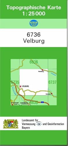 9783860386903: Velburg 1 : 25 000