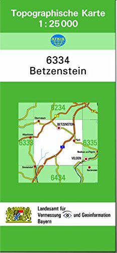 9783860387603: Betzenstein 1 : 25 000