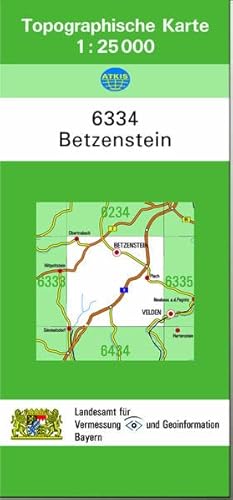 9783860387603: Betzenstein 1 : 25 000