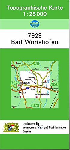 9783860387740: Bad Wrishofen 1 : 25 000