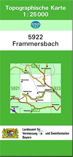 9783860388150: Frammersbach 1 : 25 000