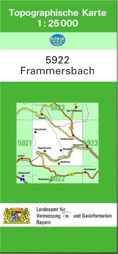 9783860388150: Frammersbach 1 : 25 000
