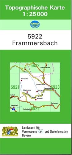 9783860388150: TK25 5922 Frammersbach
