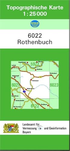 9783860388259: Rothenbuch 1 : 25 000