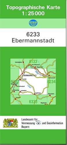 9783860388617: Ebermannstadt 1 : 25 000