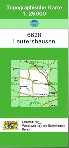 9783860388891: Leutershausen 1 : 25 000