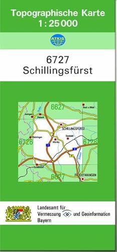 9783860388952: Schillingsfrst 1 : 25 000