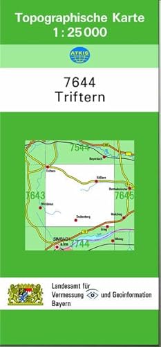 9783860389607: Triftern 1 : 25 000