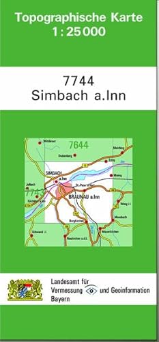 9783860389751: Simbach am Inn 1 : 25 000