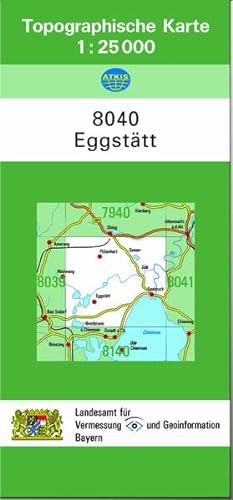 9783860389973: Eggsttt 1 : 25 000