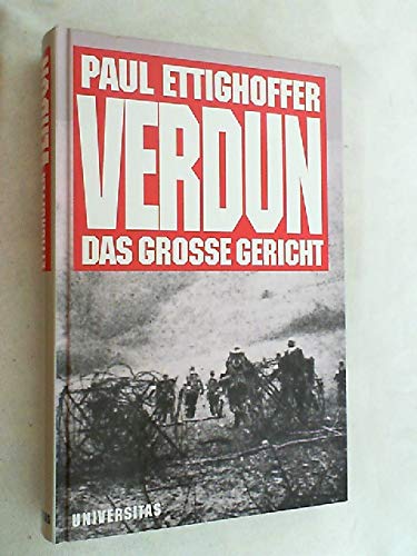 Beispielbild fr Verdun. Das grosse Gericht. zum Verkauf von medimops