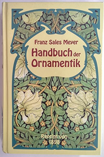 Stock image for Handbuch der Ornamentik (Livre en allemand) for sale by medimops