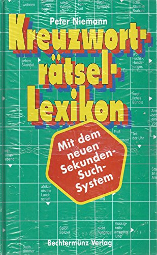 Beispielbild fr Kreuzwortr�tsel-Lexikon. Mit dem neuen Sekunden-Such-System zum Verkauf von Wonder Book