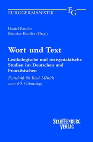 9783860573853: Wort und Text