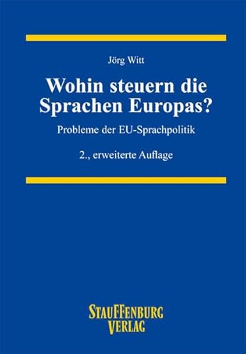 9783860577424: Witt: Wohin steuern Sprachen/EU