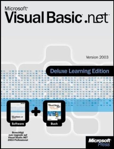 Stock image for Microsoft Visual Basic .NET. Deluxe Learning Edition. Deutsche Ausgabe. Mit 6 CD-ROM fr Windows Server 2003, XP o. 2000/. Von Michael Halvorson (Autor) for sale by BUCHSERVICE / ANTIQUARIAT Lars Lutzer