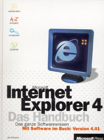9783860631270: Microsoft Internet Explorer 4.0. Das Handbuch - Patocka, Jan