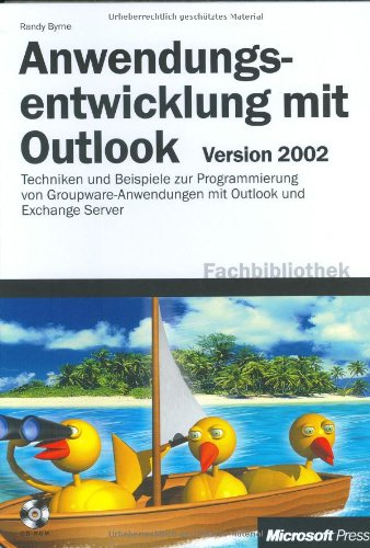 9783860636534: Anwendungsentwicklung mit Outlook Version 2002.