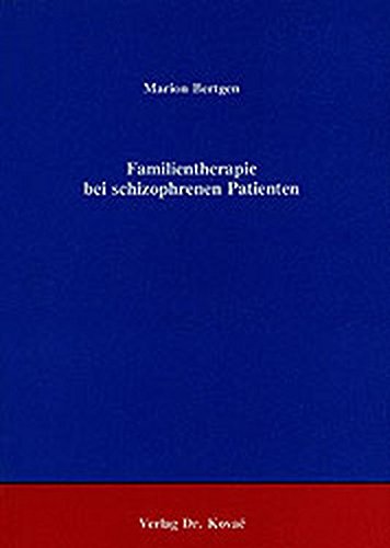 9783860640050: Familientherapie bei schizophrenen Patienten . (Livre en allemand)